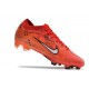Tacos Nike Zoom Mercurial Vapor 15 Elite FG MDS Carmesí Claro Marfil Claro Mandarina Viva
