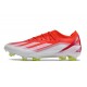 Tacos adidas X Crazyfast Messi.1 FG Rojo Blanco