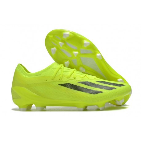 Tacos adidas X Crazyfast Messi.1 FG Amarillo Solar Negro