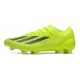 Tacos adidas X Crazyfast Messi.1 FG Amarillo Solar Negro