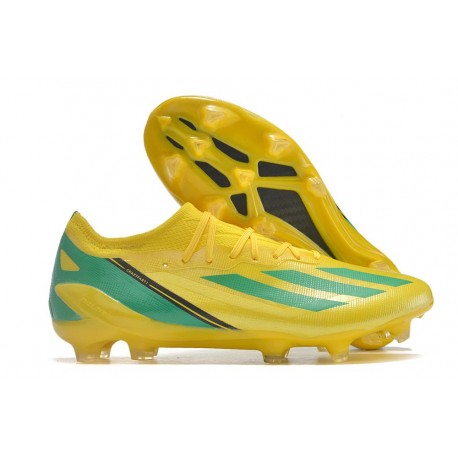 Tacos adidas X Crazyfast Messi.1 FG Amarillo Verde