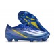 Tacos adidas X Crazyfast Messi.1 FG Azul Blanco Amarillo
