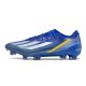Tacos adidas X Crazyfast Messi.1 FG Azul Blanco Amarillo
