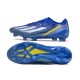 Tacos adidas X Crazyfast Messi.1 FG Azul Blanco Amarillo