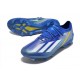 Tacos adidas X Crazyfast Messi.1 FG Azul Blanco Amarillo