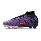 Nike Air Zoom Mercurial Superfly Ix Elite FG TN Violeta Negro