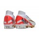 Nike Air Zoom Mercurial Superfly Ix Elite FG Blanco Rojo Oro