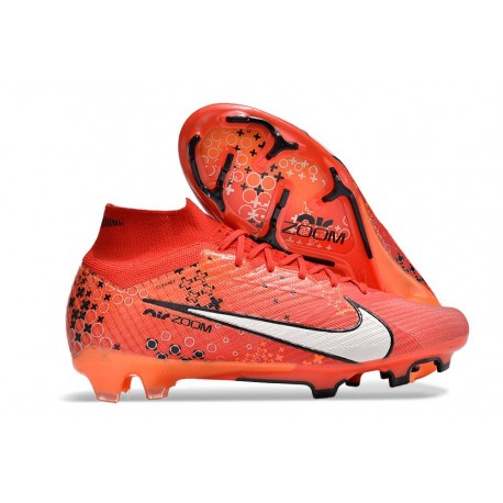 Nike Air Zoom Mercurial Superfly Ix Elite FG MDS Carmesí Claro Marfil Claro Mandarina Viva
