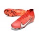 Nike Air Zoom Mercurial Superfly Ix Elite FG MDS Carmesí Claro Marfil Claro Mandarina Viva