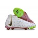 Nike Phantom Luna Elite Botas de fútbol X WWC Blanco Negro Oro