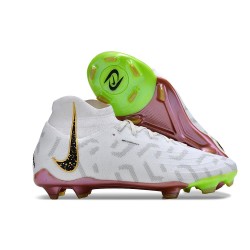 Nike Phantom Luna Elite Botas de fútbol X WWC Blanco Negro Oro