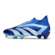 Botas de fútbol adidas Predator Accuracy+ FG Royal Vivo Blanco Azul Felicidad