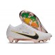 Tacos Nike Zoom Mercurial Vapor 15 Elite FG Blanco Oro Negro