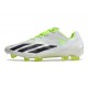 Tacos adidas X Crazyfast+ FG Blanco Negro Limón Lúcido