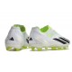Tacos adidas X Crazyfast+ FG Blanco Negro Limón Lúcido