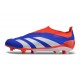 Zapatillas adidas Predator Elite Laceless FG Azul Blanco Rojo