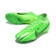 Nike Air Zoom Mercurial Superfly Ix Elite FG MDS 008 Verde Strike Negro