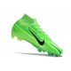 Nike Air Zoom Mercurial Superfly Ix Elite FG MDS 008 Verde Strike Negro