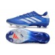 adidas Copa Pure 2 + Elite FG Lucid Azul Blanco Solar Rojo