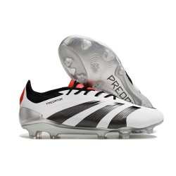 Zapatillas adidas Predator Elite L FG Blanco Negro Rojo