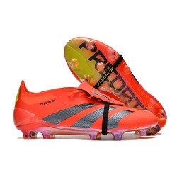 adidas Predator Elite Foldover Tongue FG Rojo Negro Amarillo