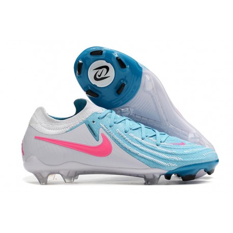 Botas Nike Phantom Luna 2 Elite L FG Blanco Azul Rosa