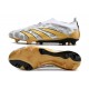 Zapatillas adidas Predator Elite Laceless FG Blanco Oro Gris