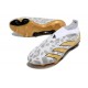 Zapatillas adidas Predator Elite Laceless FG Blanco Oro Gris