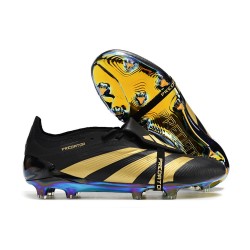 adidas Predator Elite Foldover Tongue FG Negro Oro