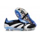 adidas Predator Elite Foldover Tongue FG Negro Blanco Azul
