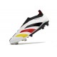 Zapatillas adidas Predator Elite Laceless FG Blanco Negro Rojo Amarillo