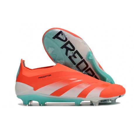 Zapatillas adidas Predator Elite Laceless FG Rojo Blanco Azul