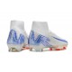 Tacos Nike Mercurial Superfly 10 Elite FG Blueprint Blanco Azul Carrera