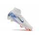 Tacos Nike Mercurial Superfly 10 Elite FG Blueprint Blanco Azul Carrera