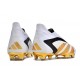 adidas Predator Mutator 20+ FG Blanco Dorado metalizado Negro