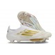 Botas de Futbol adidas F50+ Laceless FG Ftwr Blanco Dorado Met
