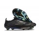 Botas de Futbol adidas F50+ Laceless FG Negro Hierro Met Dorado Met