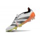 adidas Predator Elite Tongue FG Blanco Negro Arancione