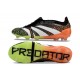 adidas Predator 24 Elite Tongue FG Negro Blanco Verde Naranja