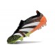 adidas Predator 24 Elite Tongue FG Negro Blanco Verde Naranja