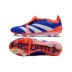 adidas Predator Elite Tongue FG Azul Lúcido Ftwr Blanco Rojo Solar