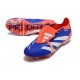 adidas Predator Elite Tongue FG Azul Lúcido Ftwr Blanco Rojo Solar