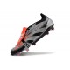 adidas Predator 24 Elite Tongue FG Negro Rojo Blanco