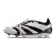 adidas Predator 24 Elite Tongue FG Plata Negro