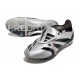 adidas Predator 24 Elite Tongue FG Plata Negro