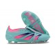 adidas Predator 24 Elite Tongue FG Casi Azul Rosa Lúcido