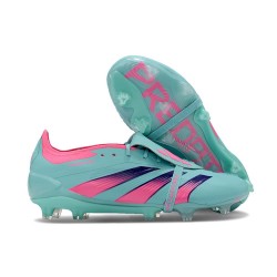 adidas Predator 24 Elite Tongue FG Casi Azul Rosa Lúcido