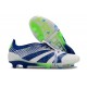 adidas Predator 24 Elite Tongue FG Blanco Azul Verde