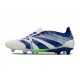 adidas Predator 24 Elite Tongue FG Blanco Azul Verde