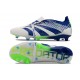 adidas Predator 24 Elite Tongue FG Blanco Azul Verde